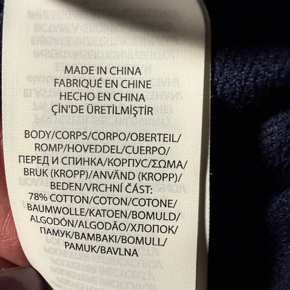 NWT RLX Ralph Lauren Mockneck Techy Terry French Navy Mens L Golf 1/2 Zip $188 - Picture 7 of 8